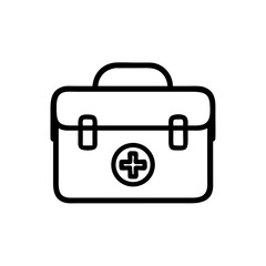 Icon of a doctorchest / first aid kit