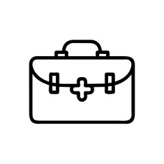 Icon of a doctorchest / first aid kit