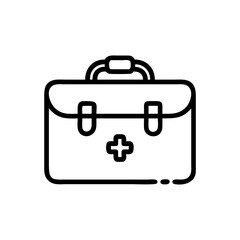 Icon of a doctorchest / first aid kit