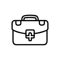 Icon of a doctorchest / first aid kit