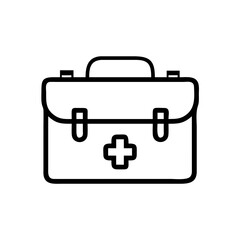 Icon of a doctorchest / first aid kit