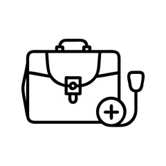 Icon of a doctorchest / first aid kit