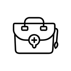 Icon of a doctorchest / first aid kit