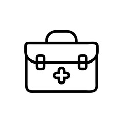 Icon of a doctorchest / first aid kit