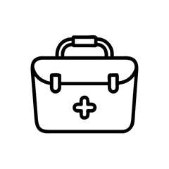 Icon of a doctorchest / first aid kit