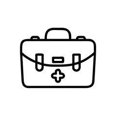 Icon of a doctorchest / first aid kit