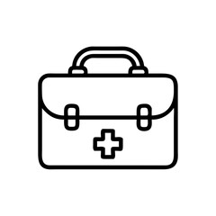 Icon of a doctorchest / first aid kit