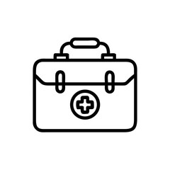 Icon of a doctorchest / first aid kit