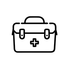 Icon of a doctorchest / first aid kit