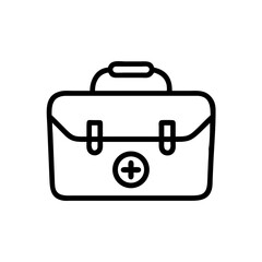 Icon of a doctorchest / first aid kit