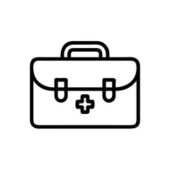 Icon of a doctorchest / first aid kit