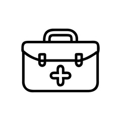 Icon of a doctorchest / first aid kit
