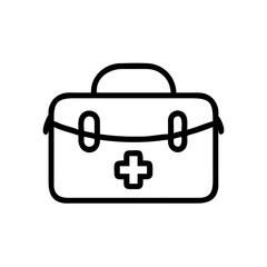 Icon of a doctorchest / first aid kit