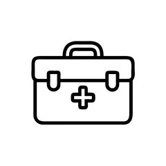 Icon of a doctorchest / first aid kit