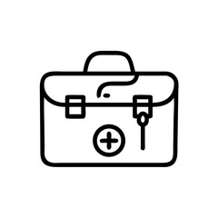 Icon of a doctorchest / first aid kit