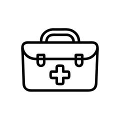 Icon of a doctorchest / first aid kit