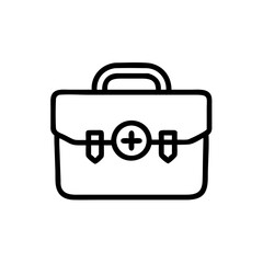 Icon of a doctorchest / first aid kit