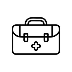Icon of a doctorchest / first aid kit