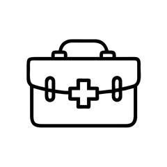 Icon of a doctorchest / first aid kit