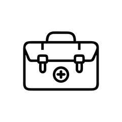 Icon of a doctorchest / first aid kit