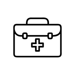Icon of a doctorchest / first aid kit