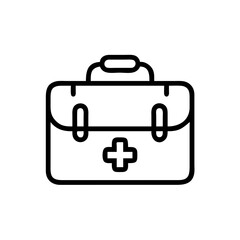 Icon of a doctorchest / first aid kit