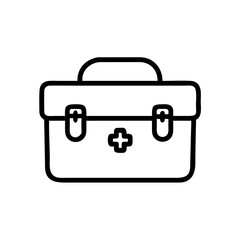 Icon of a doctorchest / first aid kit