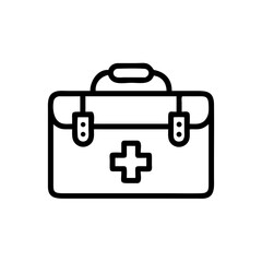 Icon of a doctorchest / first aid kit