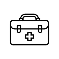 Icon of a doctorchest / first aid kit