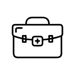 Icon of a doctorchest / first aid kit