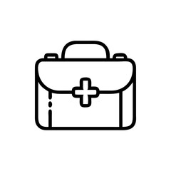 Icon of a doctorchest / first aid kit