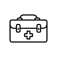 Icon of a doctorchest / first aid kit