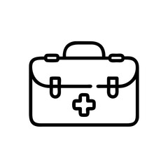 Icon of a doctorchest / first aid kit