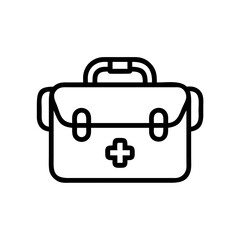 Icon of a doctorchest / first aid kit
