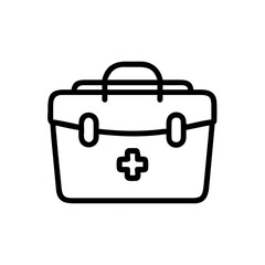 Icon of a doctorchest / first aid kit