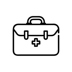 Icon of a doctorchest / first aid kit
