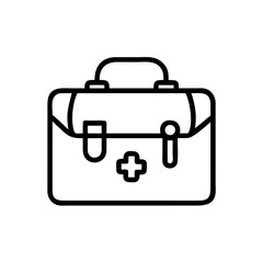 Icon of a doctorchest / first aid kit