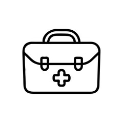Icon of a doctorchest / first aid kit