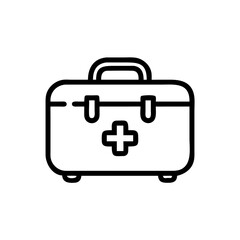 Icon of a doctorchest / first aid kit