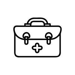 Icon of a doctorchest / first aid kit