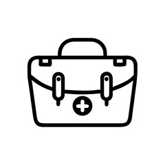 Icon of a doctorchest / first aid kit