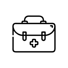 Icon of a doctorchest / first aid kit