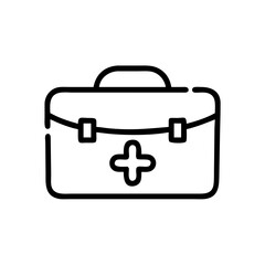 Icon of a doctorchest / first aid kit