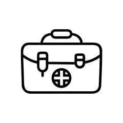 Icon of a doctorchest / first aid kit