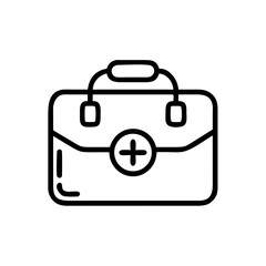 Icon of a doctorchest / first aid kit