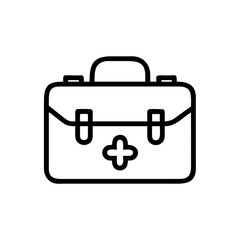 Icon of a doctorchest / first aid kit