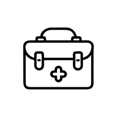 Icon of a doctorchest / first aid kit