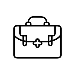 Icon of a doctorchest / first aid kit