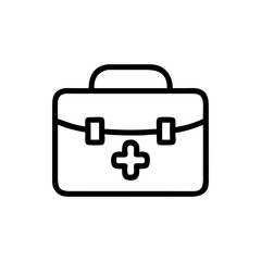 Icon of a doctorchest / first aid kit