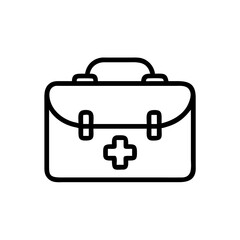 Icon of a doctorchest / first aid kit